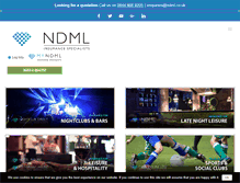 Tablet Screenshot of ndml.co.uk